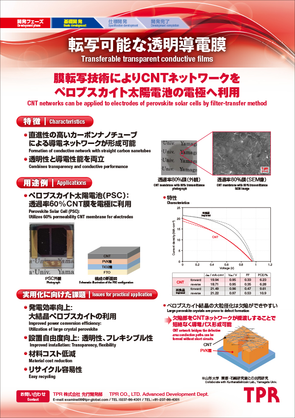 ペロブスカイト太陽電池⽤電極