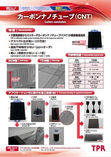 カーボンナノチューブ（CNT）のPDF